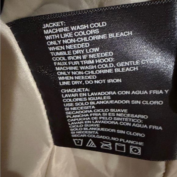 NWOT‼️Kenneth Cole Reaction Beige Puffer Jacket - Picture 4 of 4